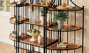 Kệ sắt mỹ thuật làm đẹp không gian nhà bạn