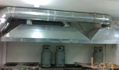 Lắp đặt đường ống dẫn khí máy hút mùi cho nhà bếp