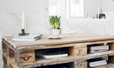 Pallet gỗ làm đồ nội thất sang chảnh cho gia đình