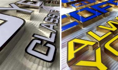 Chữ inox vàng, trắng, xanh, đen: Chọn loại nào?