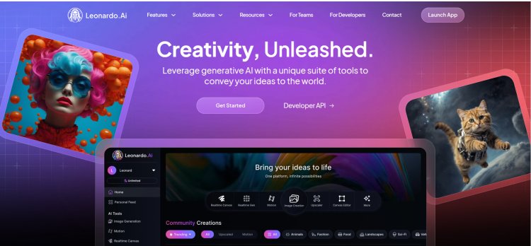 Leonardo.Ai - Công cụ tạo hình ảnh AI đầy tiềm năng cho những người đam mê sáng tạo