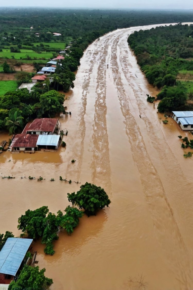 Mưa lũ dồn dập dấu hiệu cảnh báo từ thiên nhiên.