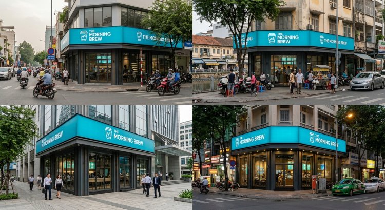 Sức mạnh của sự đồng nhất màu sắc khi in trên decal 3M cho chuỗi cửa hàng.